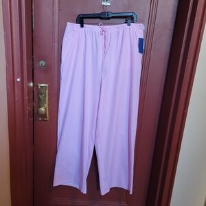 Vinyl Threads Women's Pink Striped Pajama Pants Size 1X